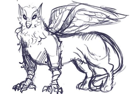 Griffin sketch by FannanManshury on DeviantArt