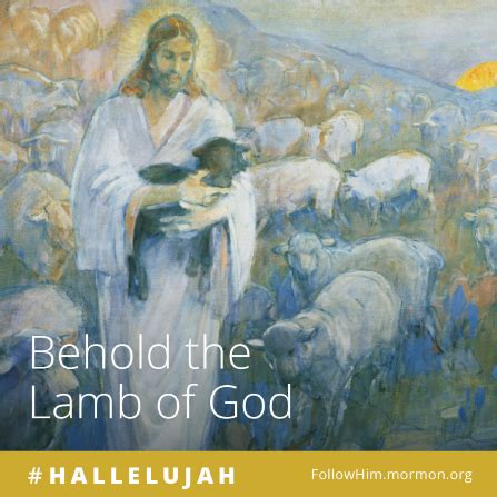 Behold the Lamb of God