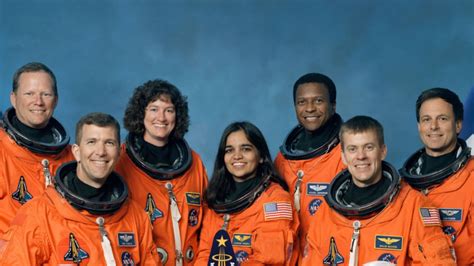 Kalpana Chawla In Space Shuttle Crash