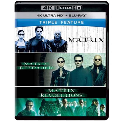 The Matrix Trilogy – 3 Movies Collection (4K UHD + HD) – Buy Online ...