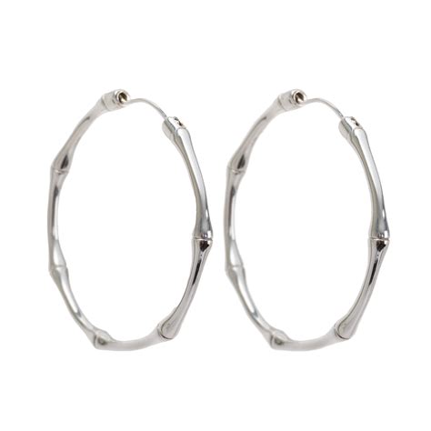 Gucci Bamboo Hoop Earrings – Oliver Jewellery