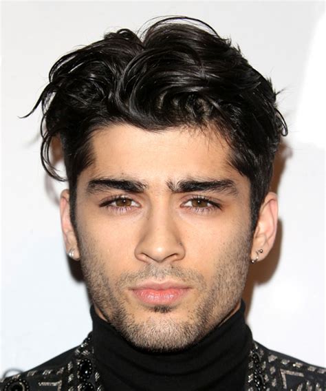 Zayn Malik Short Wavy Black Hairstyle - Hairstyles