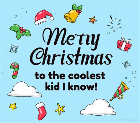 Christmas Card Sayings For Kids