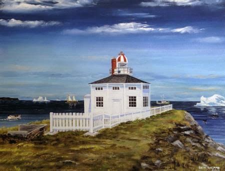 Cape Spear Icebergs by Ben Gillard | Newfoundland, House styles, Art