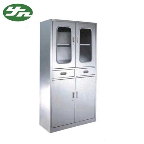 Hospital Stainless Steel Medical Cabinet , Medical Supply Storage Cabinets