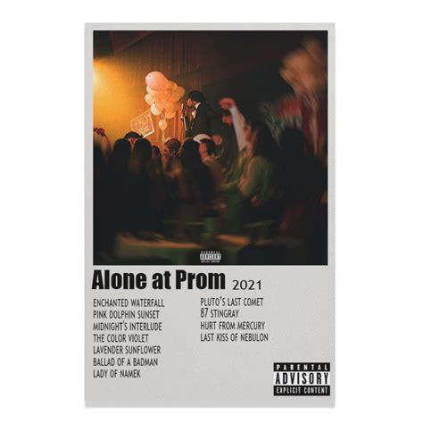 Tory Lanez (Alone At Prom) Album Cover Poster Lost Posters, 54% OFF