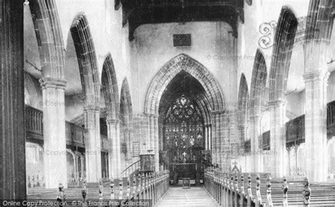 Photo of Chesterfield, Church Interior 1896 - Francis Frith