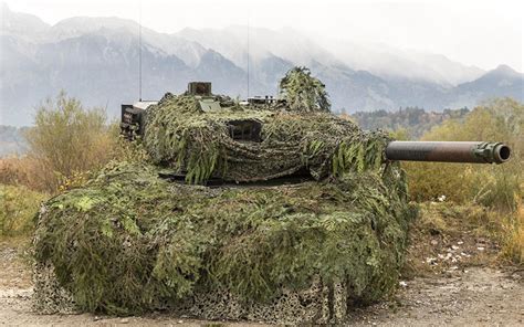 A camouflage Leopard : r/TankPorn