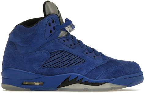 Jordan 5 Retro Blue Suede - 136027-401