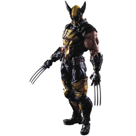 X-Men Wolverine Play Arts Kai Action Figure | GameStop