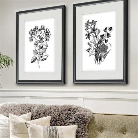 black and white framed art set of 4 - Tanisha Noland