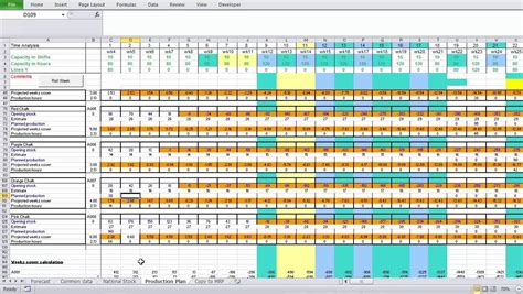 Production Schedule Spreadsheet Template With Maxresdefault Production ...