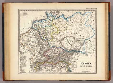 Germania, Raetia, Noricum. - David Rumsey Historical Map Collection