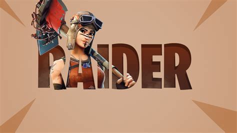 Renegade Raider Fortnite With Pickaxe HD Games Wallpapers | HD ...