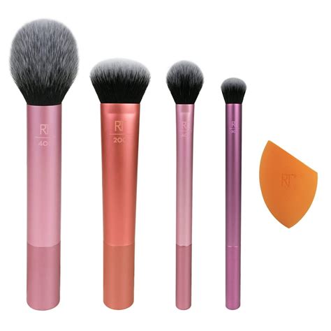 Real Techniques Everyday Essentials Makeup Brush Set - Walmart.com ...