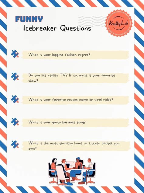 100 Fun Icebreaker Questions For Work Meetings