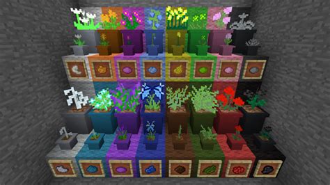 Minecraft Flowers Types - Design Talk