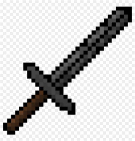 Minecraft Stone Sword Png - Minecraft Stone Sword Texture Clipart ...