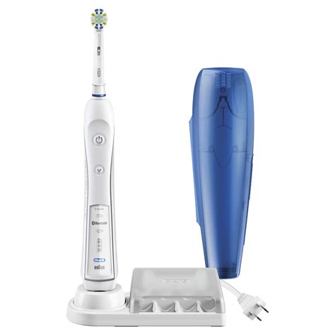 Oral-B 5000 SmartSeries Electric Toothbrush, White, Powered by Braun ...