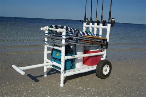 Fishing Cart #fishinghacks | Fishing cart, Beach fishing cart, Fishing ...