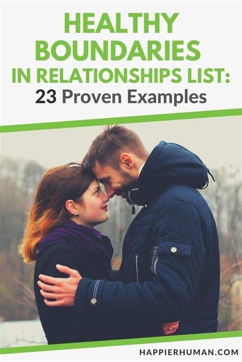 Healthy Boundaries in Relationships List: 23 Proven Examples - Happier ...