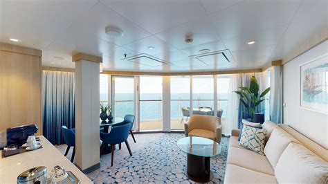 Wonder of the Seas - Aqua Theater Suite with Large Balcony 2 Bedrooms ...