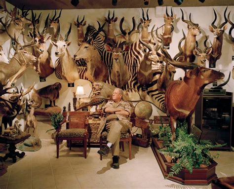 Inside The Trophy Rooms Of Texas's Biggest Big-Game Hunters