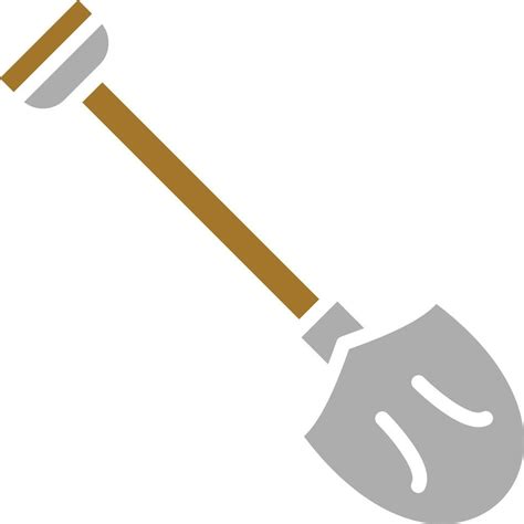 Shovel Icon Style 10676591 Vector Art at Vecteezy