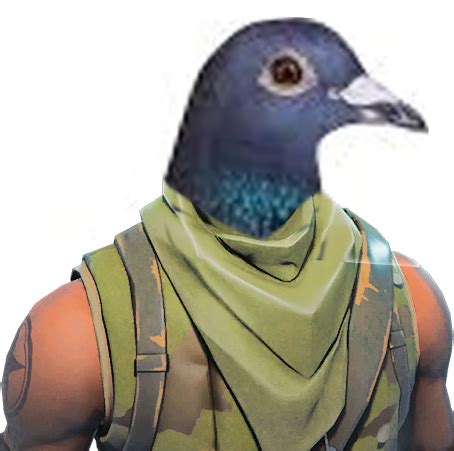 Sticker de UnBambiEnVille sur pigeon risitas fortnite skin