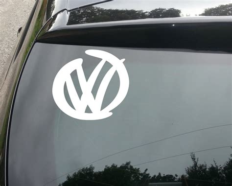 VW Logo Car/Van/Window Decal