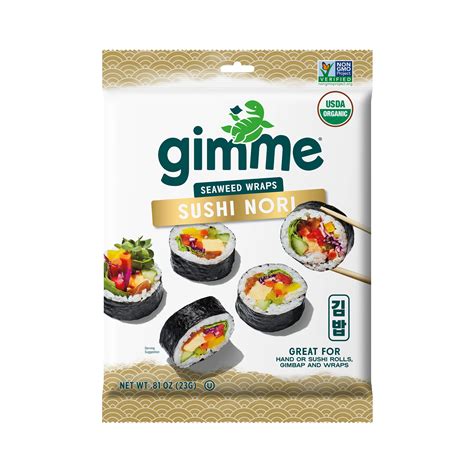 gimme Organic Sushi Nori Sheets - Shop Specialty & Asian at H-E-B