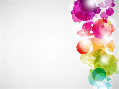 Multicolour Vector Background Images for PPT