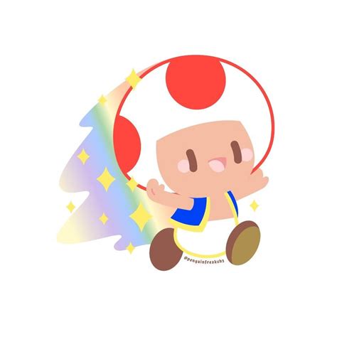 Toad 🍄 | Super mario art, Nintendo fan art, Mario art