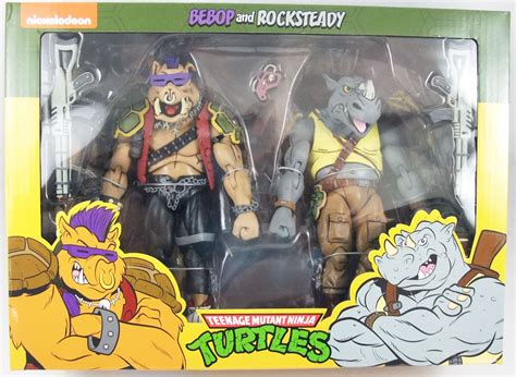 NECA TMNT Bebop & Rocksteady Nickelodeon Teenage Mutant Ninja Turtles ...