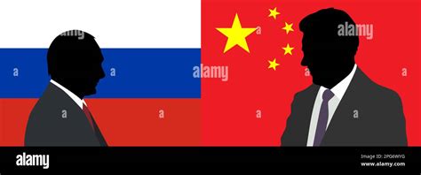 Moscow. March 20 - 22, 2023. Meeting of Chinese President Xi Jinping ...