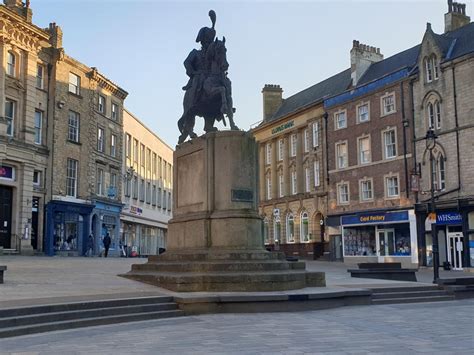 History of Durham market place area - England's North East