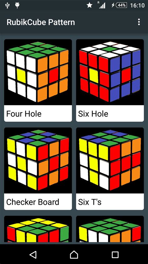 Rubik's Cube Cheat Sheet