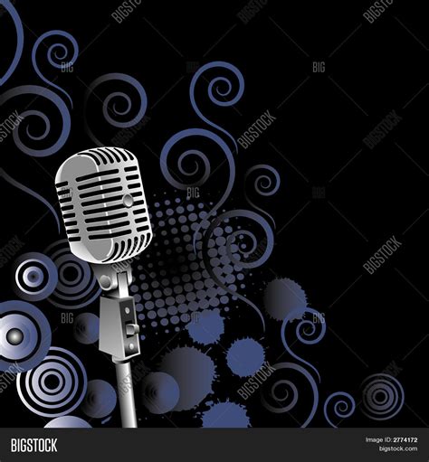 Microphone Vector & Photo (Free Trial) | Bigstock