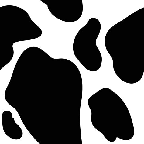 Cow Spots Pattern Svg