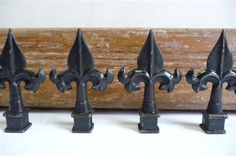 Wrought Iron Fence Picket Caps | AdinaPorter