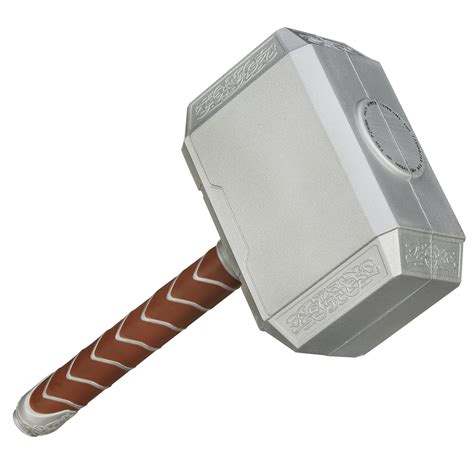 Marvel Thor Battle Hammer Role Play Toy, Weapon Accessory Inspired by ...