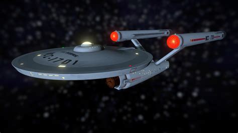 Star Trek - USS Enterprise - 3D model by Damien Casier (@Amsterdamien7 ...