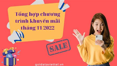 Tổng Hợp Chương Trình Khuyến Mãi Tháng 11 Viettel | Gói Data Viettel