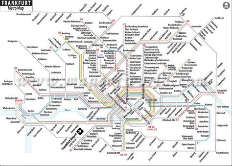 Frankfurt Attractions Map PDF - FREE Printable Tourist Map Frankfurt ...