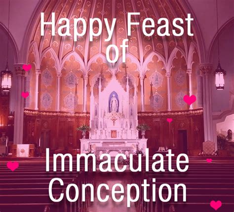 Happy Immaculate Conception Feast. Free Feast of the Immaculate ...