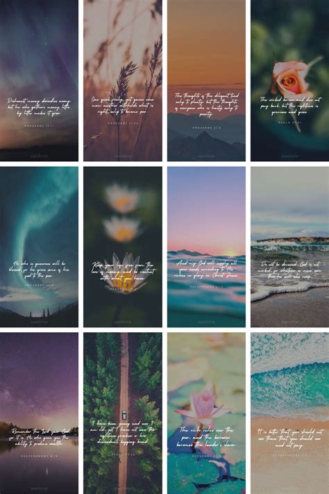 24 Bible Verse SmartPhone Screen Wallpapers – The SeedTime Shop