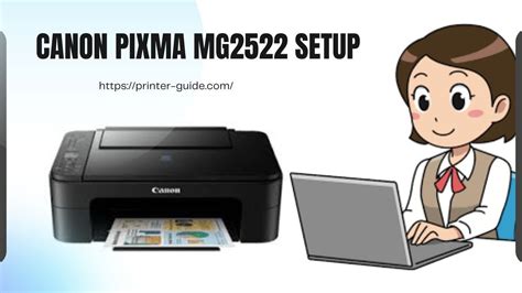 Setup Instructions for the Canon Pixma Mg2522 Printer