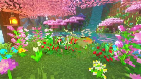 Cherry Blossom Grotto Mod (1.19.4, 1.18.2) - New Thematic Features ...