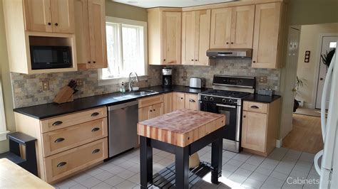 Trending: Natural Wood Cabinets | Maple kitchen cabinets, New kitchen ...