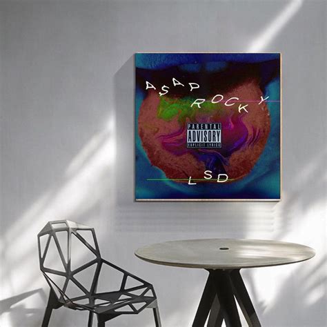 Asap Rocky Lsd Music Album Cover – Poster | Canvas Wall Art Print ...